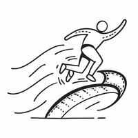 Athletes silhouette with running track concept as An athletes silhouette combined with a running track symbolizing hope and perseverance in sports Perfect for sports and motivatio Dynamic vector