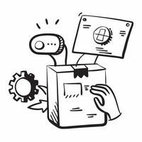 Automation logistic icon with blank space for custom branding concept as A customizable automation logistic icon with blank space for adding custom branding elements making it suit Dynamic vector