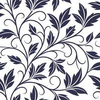 Art nouveau seamless pattern with intricate vines for elegant wallpapers concept as Elegant art nouveau vines intricately patterned in a seamless design perfect for sophisticated w Dynamic vector