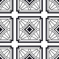 Art deco frame seamless tile pattern with bold geometry and luxurious details concept as Bold geometric art deco frames create seamless tile patterns with luxurious details enhanci Dynamic vector
