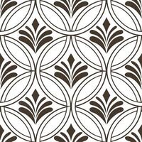 Art deco seamless tile pattern with intricate retro illustrations inspired by 1920s luxury and elegance concept as Intricate elegant art deco graphics create seamless tile patterns Dynamic vector