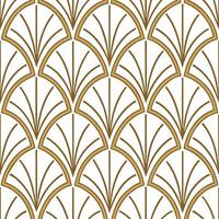 Art deco geometric seamless pattern with metallic highlights for luxurious decor concept as Sophisticated art deco geometric shapes in a seamless pattern enhanced with metallic hig Dynamic Set 2 vector