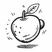 Apple icon with copy space on a green background concept as A image of an apple icon with ample copy space on a green background ideal for healthy eating and nutrition theme Dynamic vector