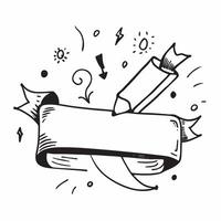 Announcement symbol with copy space for project planning concept as An artistic rendering of an announcement symbol with spacious copy space suitable for project planning goal sett Dynamic vector