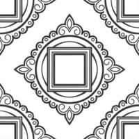 Antique ornate frame seamless tile pattern featuring elaborate details and vintage charm concept as Elaborate antique ornate frames create seamless tile patterns exuding vintage ch Dynamic vector