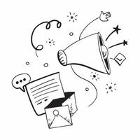 Announcement illustration with copy space for business reports concept as A visually appealing announcement illustration with copy space designed to enhance business reports and pr Dynamic Set 2 vector
