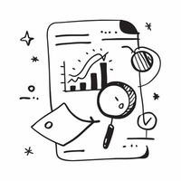 Analysis icon with space for text and graphics on a blue background concept as A modern analysis icon design featuring space for both text and graphics on a blue background perfect Dynamic vector