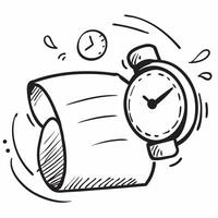 Alarm clock icon with ample space for text and graphics concept as An iconographic alarm clock design offering ample space for both text and graphics perfect for illustrating compr Dynamic vector