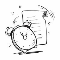 Alarm clock symbol with copy space for daily schedules concept as An artistic rendering of an alarm clock symbol with spacious copy space suitable for daily schedules morning plans Dynamic vector