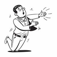 Actor rehearsing for a theatrical performance concept as An actor intensely rehearses for a theatrical performance illustrating passion and dedication Perfect for arts and enterta Dynamic vector