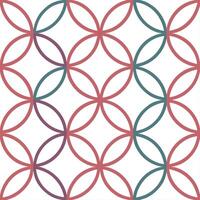 Abstract retro polygon seamless pattern bright hues on white background suitable for stationery concept as Designing abstract seamless pattern with retro polygon shapes in bright h Dynamic Set 2 vector