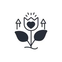 kindness icon.Editable stroke.linear style sign for use web design,logo.Symbol illustration. vector