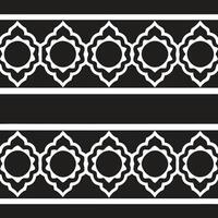 Abstract organic pattern black and white graphic stylish ornament. vector