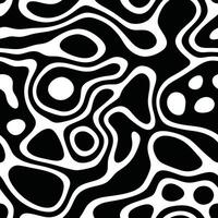 Abstract organic pattern black and white sophisticated design concept. vector