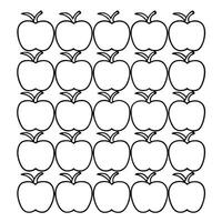 Apple icon set. Apple icon. apple symbols for your web design. vector