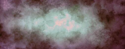 Soft abstract texture featuring cloudy patterns with green, purple, and pink hues, ideal for artistic backgrounds. photo