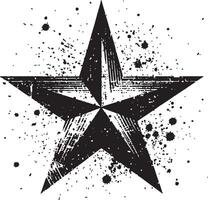 Star Shape Artwork for Posters and Flyers vector