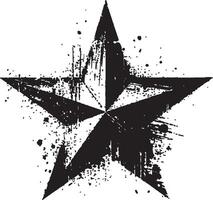 Star Silhouette for App and Game Design vector