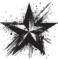 Star Silhouette for Website Banners and Headers vector