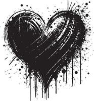 Clean Heart Shape Art vector