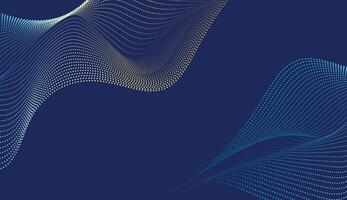 Elegant blue gradient wave design with soft curves, great for digital and creative media projects vector