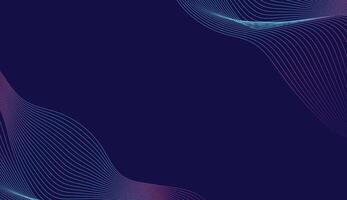 Purple and blue gradient abstract wave design with a smooth texture, perfect for modern digital and creative projects vector