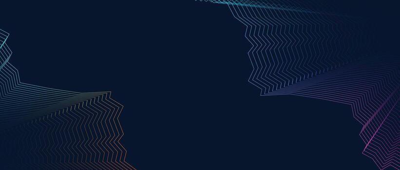 Abstract blue lines with modern luxury design for minimalistic digital business background and branding concept vector