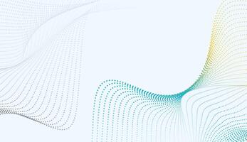 Beautiful pastel gradient wave with sleek curves, perfect for digital content and modern creative projects vector