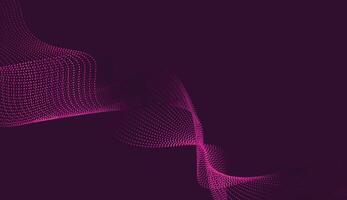 Elegant purple gradient wave design with smooth texture, ideal for digital and tech-inspired projects vector