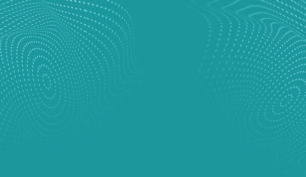 Soft teal wave lines on a smooth background with a portrait image in the corner, perfect for digital and tech-inspired designs vector