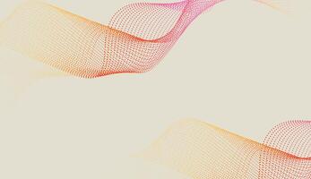 Soft pink and orange gradient wave design with smooth texture, ideal for digital content and creative projects vector
