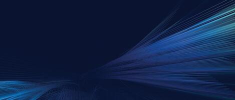 Light abstract background with high-speed technology concept and blue gradient lines for digital design and motion vector