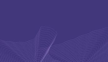 Abstract purple wave design with a smooth gradient background and a portrait in the corner, perfect for digital content vector