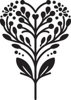 Timeless Heart Shape Design for Love Concepts vector