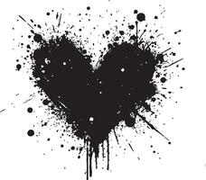 Simple Love Heart Graphic Design vector