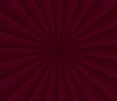 Abstract red gradient color ray line circle background. Wallpaper design vector