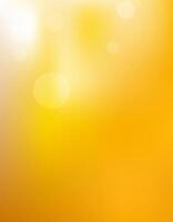 Yellow orange gradient color blur effect background. Wallpaper design vector
