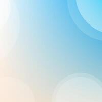 Abstract white blue gradient color circle background. Wallpaper design vector