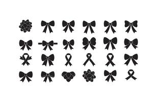 Creative Bow Ribbon Bundle Design Graphics vector