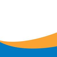 Blue orange abstract backdrop background banner vector