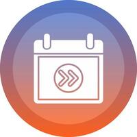 Tomorrow icon. colored outline icon style. vector
