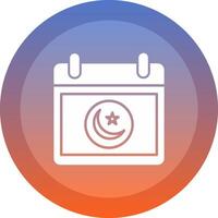 Ramadan icon. colored outline icon style. vector