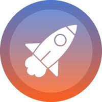 Rocket Launch Icon Symbol Art Sign vector