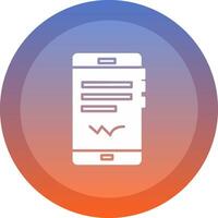 E Signature icon. colored outline icon style. vector