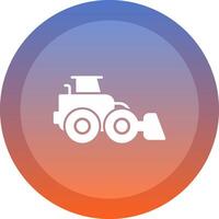 Front Loader Creative Icon Symbol Art Sign vector
