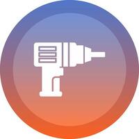 Drilling Machine icon. colored outline icon style. vector