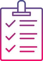Task List Creative Icon Symbol Art Sign vector