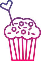 Muffin Icon Symbol Art Sign vector