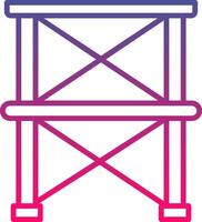 Scaffolding Icon Symbol Art Sign vector