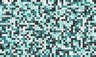 a mosaic tile pattern in blue and white vector
